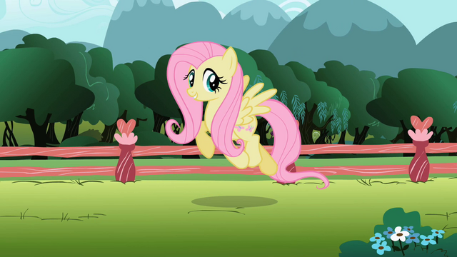 File:Fluttershy trotting S2E07.png