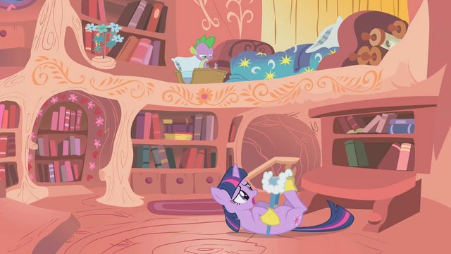 File:Twilight Sparkle Struggling S1E11.png
