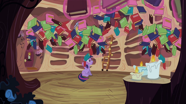 File:Twilight's books dropping S2E10.png