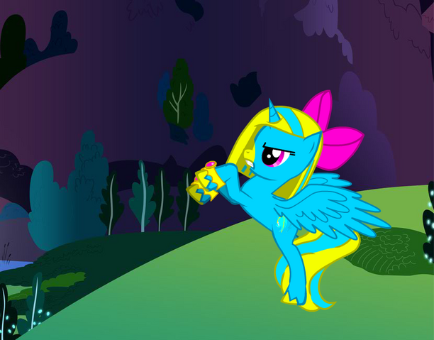 File:FANMADE Pony Zap.png
