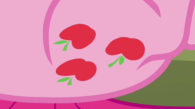 File:Pinkie with Applejack's cutie mark S03E13.png