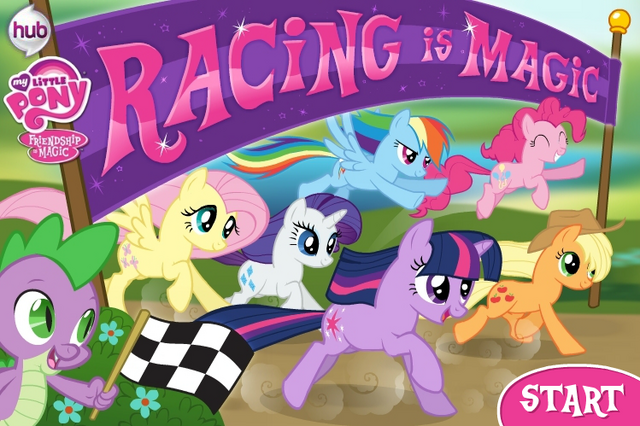 File:Racing is Magic title screen Hubworld.png