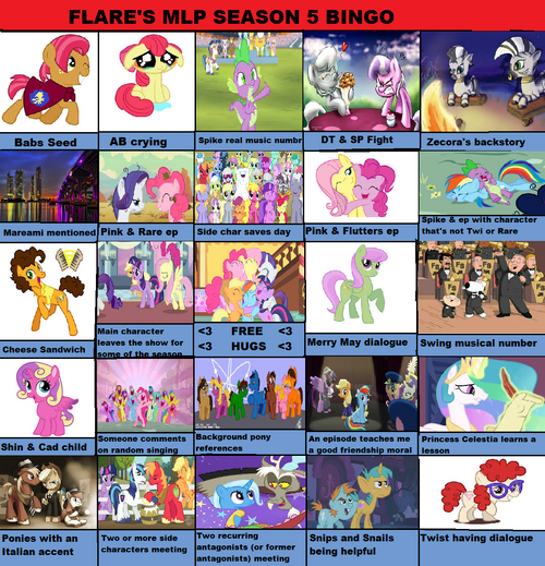 FANMADE MLP-Season5bingomega