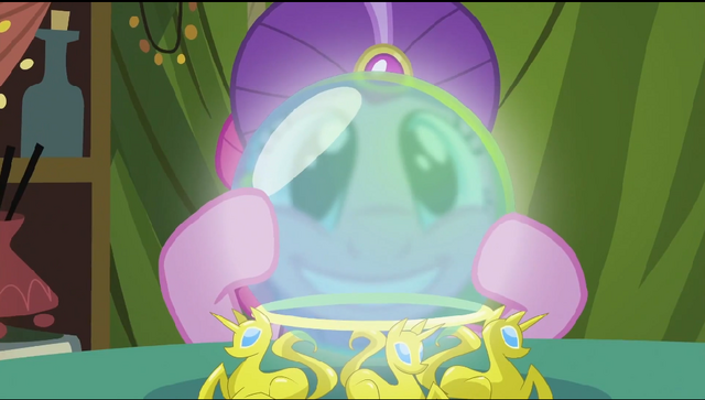 File:Pinkie Pie looking through the crystal ball S2E20.png