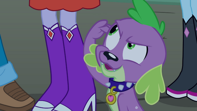File:Annoyed Spike "seriously?" EG.png