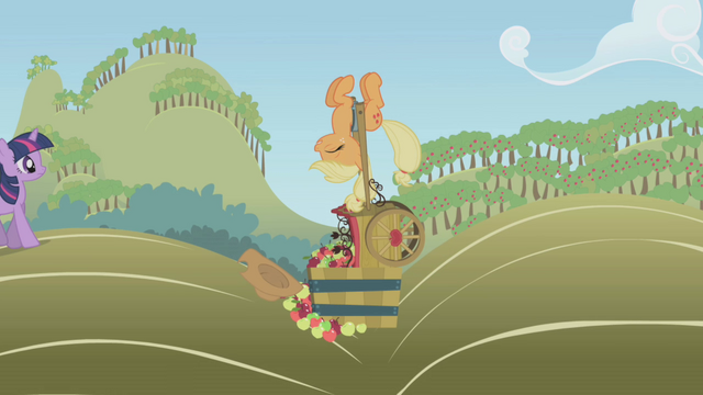 File:Applejack upside down S01E04.png