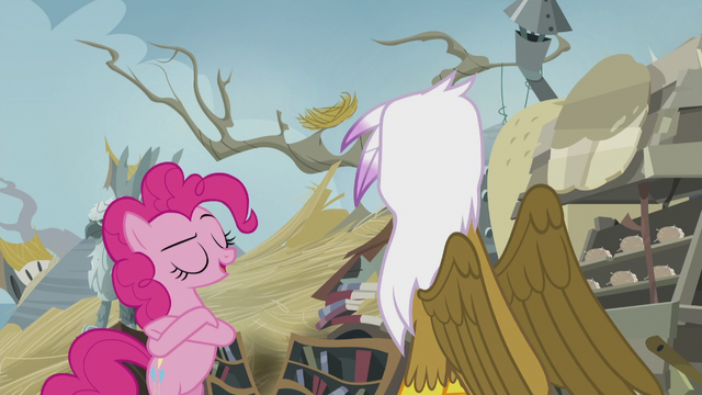 File:Pinkie "You may act like a gruff, grumbling griffon" S5E8.png