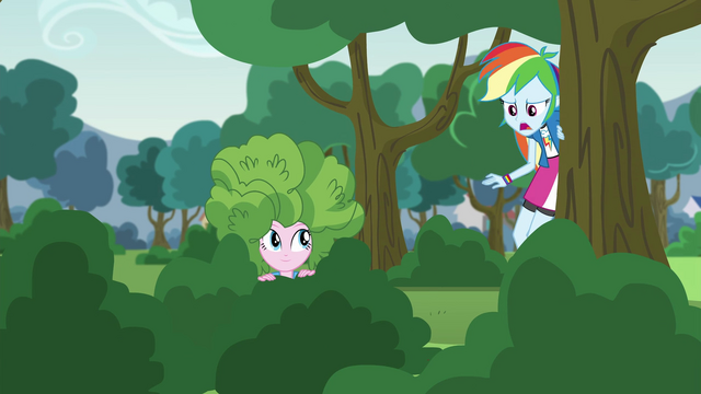 File:Rainbow asks Pinkie "what are you doing?" EG3.png