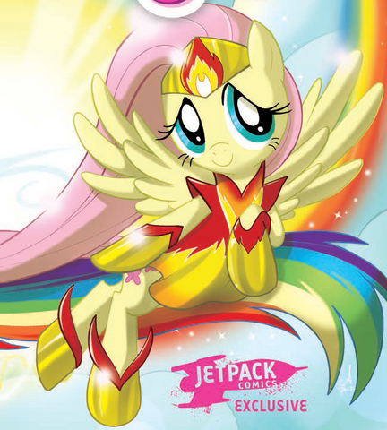 File:Comic issue 1 Superhero Fluttershy.png