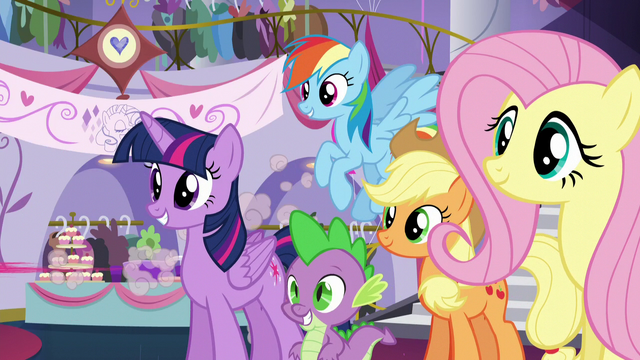 File:Pinkie runs off while others listen to Rarity S5E14.png