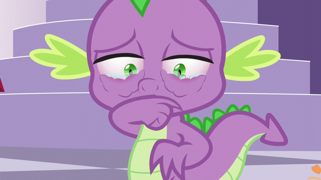 File:Spike rubbing his stuffy nose S5E10.png
