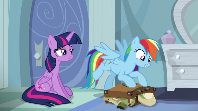 File:Rainbow excitedly packing her bags S6E13.png