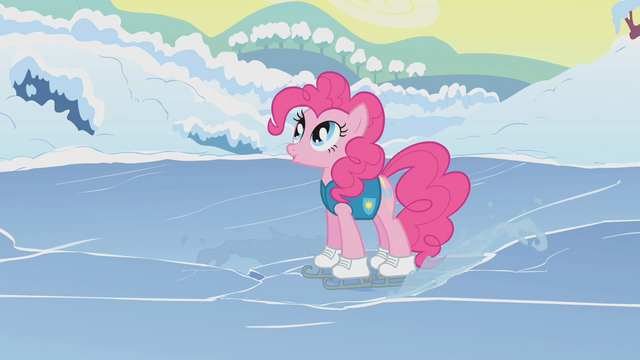 File:Pinkie Pie standing on ice S1E11.png