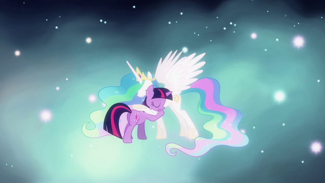 File:Twilight hugging Celestia S03E13.png