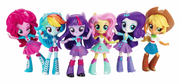 Equestria Girls Minis Mane Six lineup