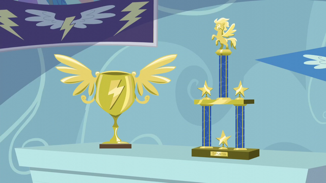File:Rainbow Dash's Wonderbolts trophies S5E3.png