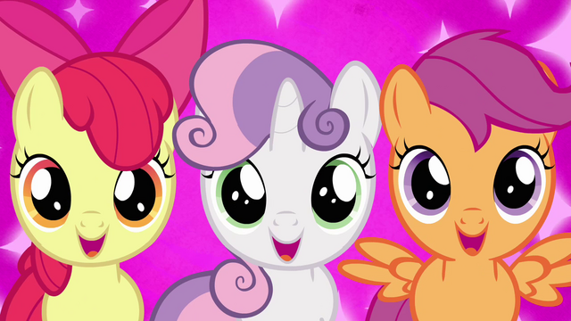 File:Cutie Mark Crusaders excited "Crystal Empire?!" S03E11.png
