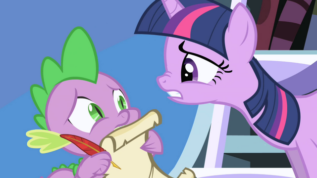 File:Twilight "That's just it, Spike!" S1E01.png