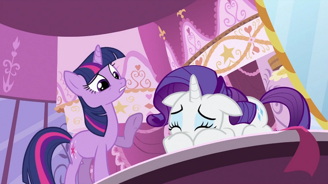 File:Twilight Sparkle asking Rarity what happened S2E03.png