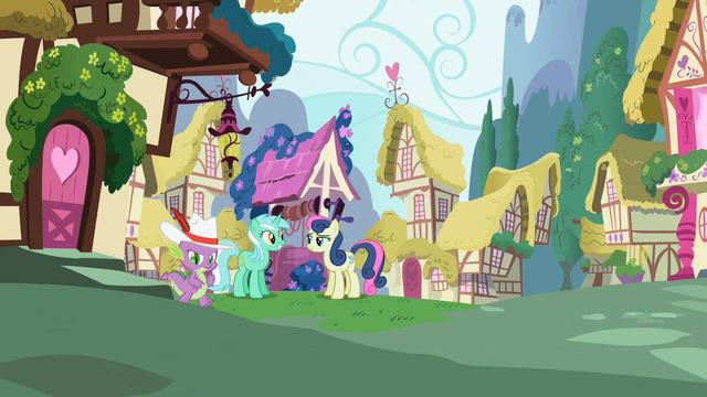 File:Lyra Heartstrings and Sweetie Drops next to the well S2E10.png