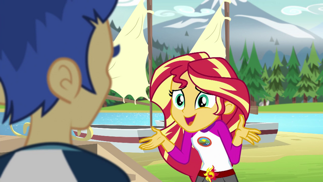 File:Sunset Shimmer "lost an earring" EG4.png