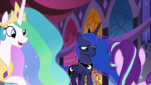 File:Celestia excited by Starlight's announcement S7E10.png