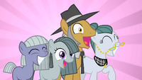 Pinkie Pie's family overjoyed by Pinkie's party S1E23.png