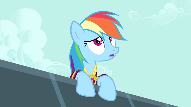 File:Rainbow Dash sighing, S4E23.png