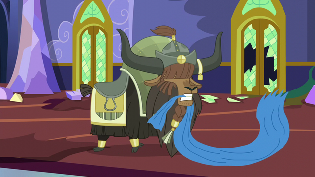 File:A yak pulls a fabric away S5E11.png