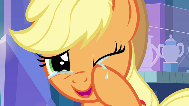 File:Applejack crying "so worried" EG.png