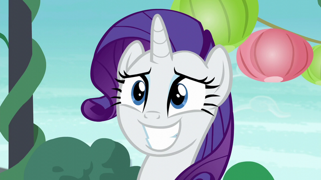 File:Rarity grinning wide while hearing Maud's story S6E3.png