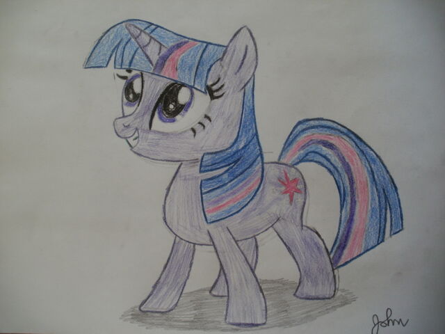 File:FANMADE Twilight Sparkle drawing.jpg