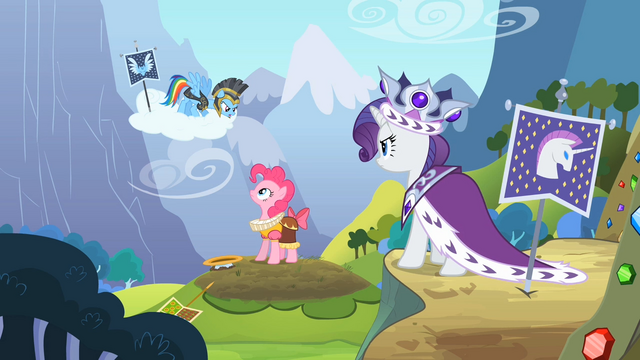 File:Commander Hurricane, Chancellor Puddinghead and Princess Platinum arguing S02E11.png
