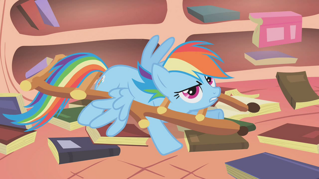 File:Spike dubs Rainbow Dash "Rainbow Crash" S1E09.png