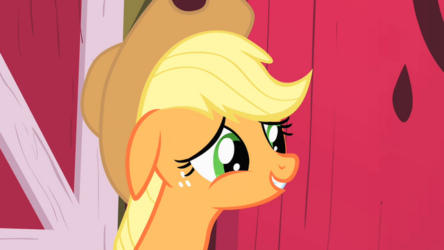File:Applejack tries to lie to Pinkie S1E25.png