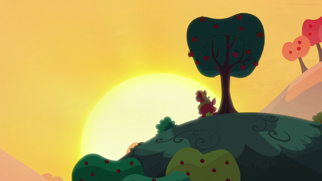 File:Apple Bloom and Big Mac watch the sunset S5E17.png
