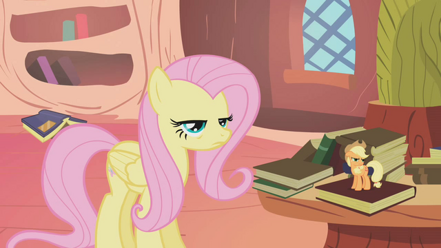 File:Spike dubs Fluttershy "Flutterguy" S1E09.png