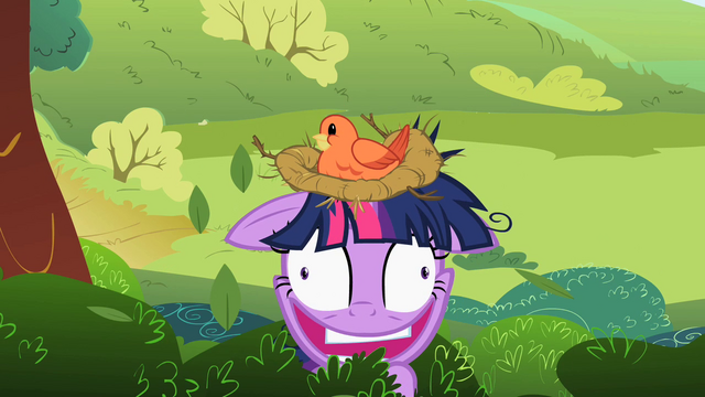 File:Twilight appears from the bushes S2E3.png
