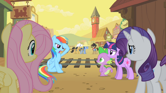 File:Rainbow Dash trying to think of a solution S1E21.png