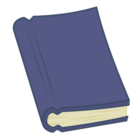 File:FANMADE vector dark blue book.png