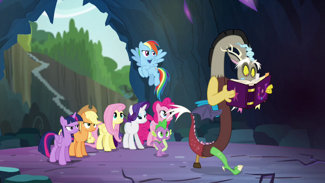 File:Discord reading the journal again S4E25.png