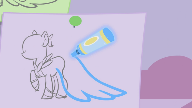 File:Fluttershy's Dress sketch S1E14.png