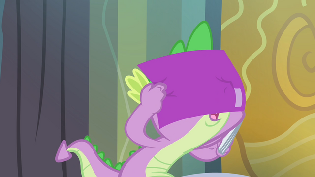 File:Spike putting the comic book onto his face S4E06.png