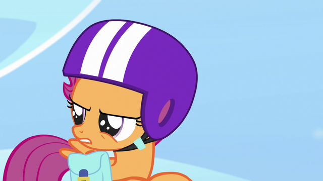 File:Scootaloo begrudgingly hears Rainbow out S7E7.png