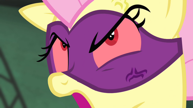 File:Fluttershy with red eyes S4E06.png