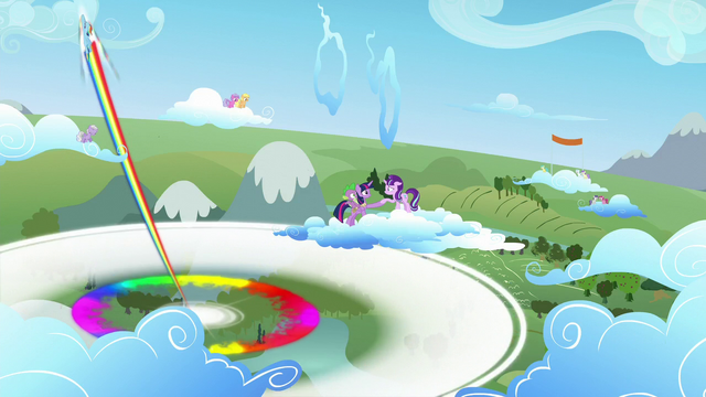 File:Young Rainbow Dash does the Sonic Rainboom S5E26.png