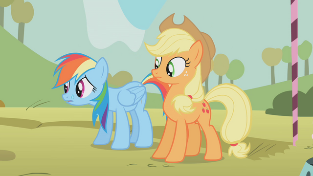 File:Rainbow Dash sweating S1E13.png