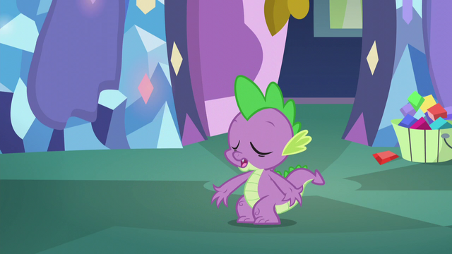 File:Spike "then I guarantee tortoises hiber—" S5E5.png
