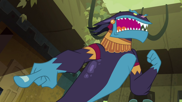 File:Ahuizotl yelling S4E04.png