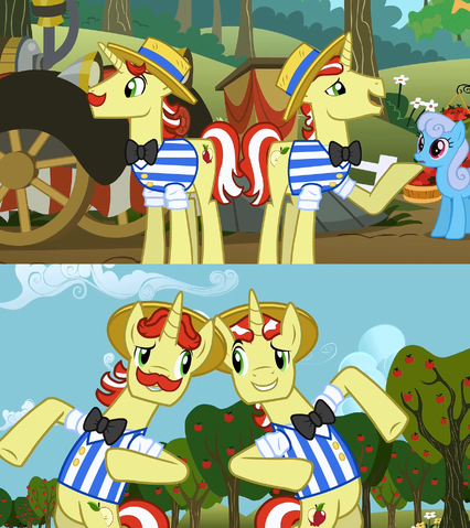 File:FANMADE Flim Flam brothers switched cutie marks S2E15.png